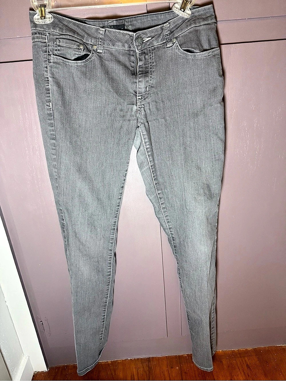 prAna Skinny Jeans in Gray Waist 10
